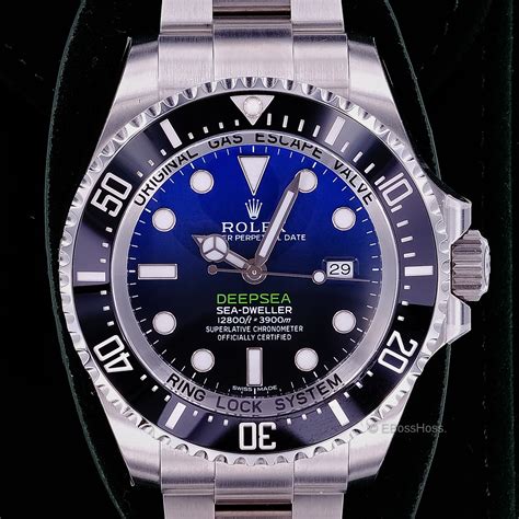 deep sea blue rolex